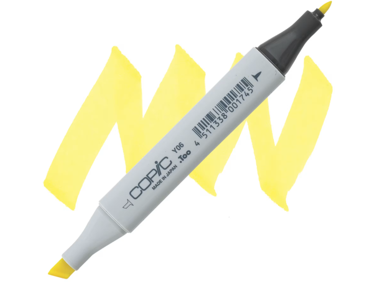 COPIC CLASSIC MARKER Y06 YELLOW 1