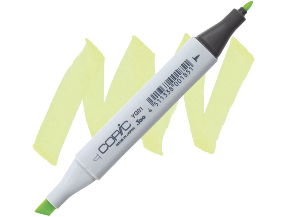 COPIC MARKER YG01 GREEN BICE 1