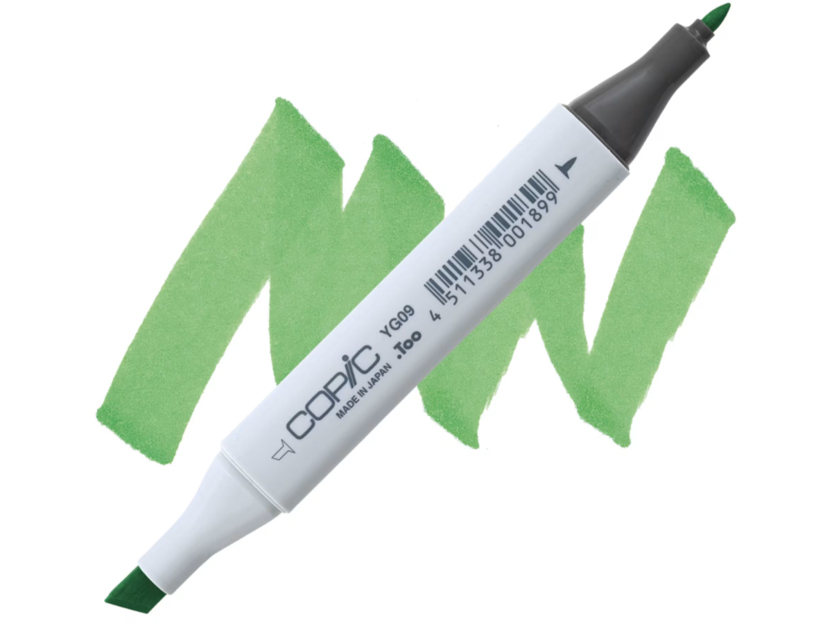COPIC MARKER YG09 LETTUCE GREEN 1