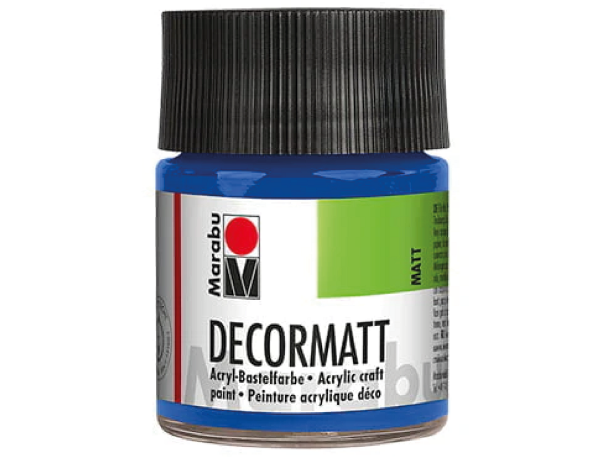 MARABU DECORMATT 50ML 053 DONKERBLAUW 1