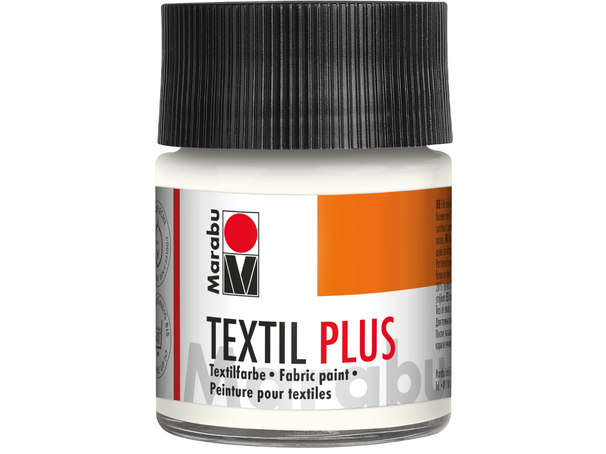 MARABU TEXTIL PLUS 50ML 070 DECKWEISS 1