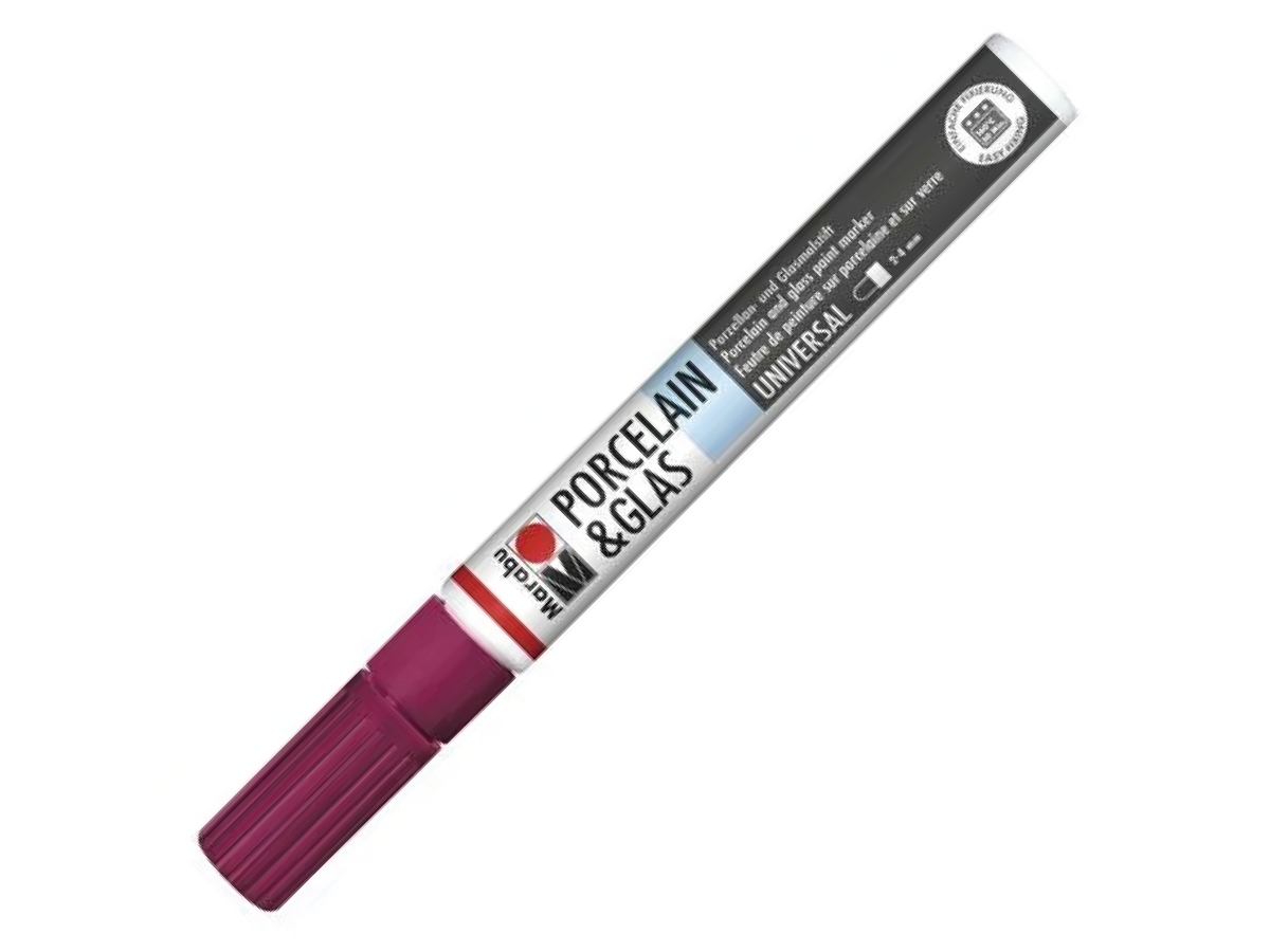 MARABU PORZELLAN + GLAS PAINTER 2-4MM 034 BORDEAUX 1