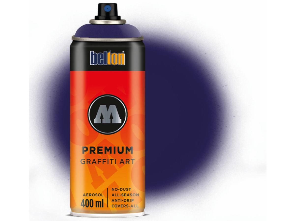 MOLOTOW PREMIUM 400ML 072 SCHWARZVIOLETT 1