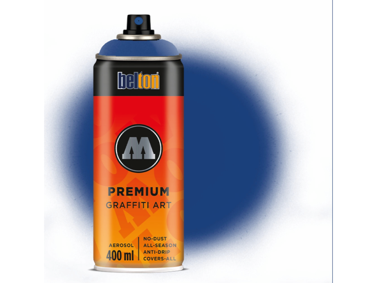 MOLOTOW BELTON PREMIUM 400ML 102 NAVY BLUE 1