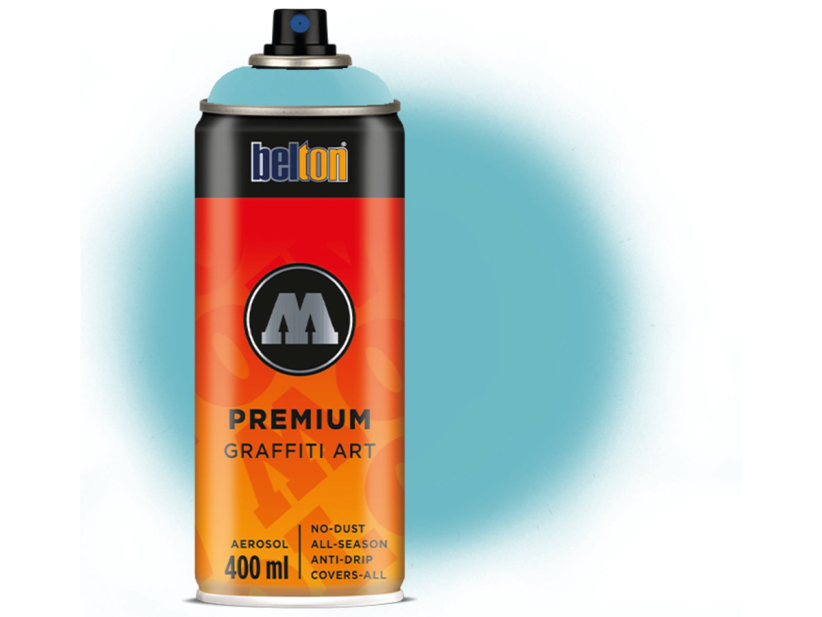 MOLOTOW BELTON PREMIUM 400ML 113 CREAM BLUE 1