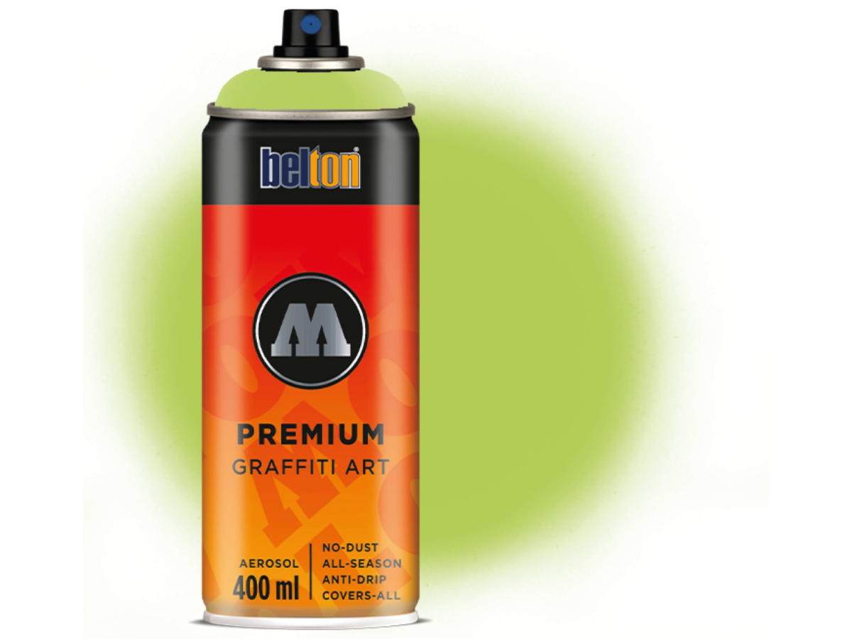 MOLOTOW BELTON PREMIUM 400ML 152 BRILLIANT GREEN 1