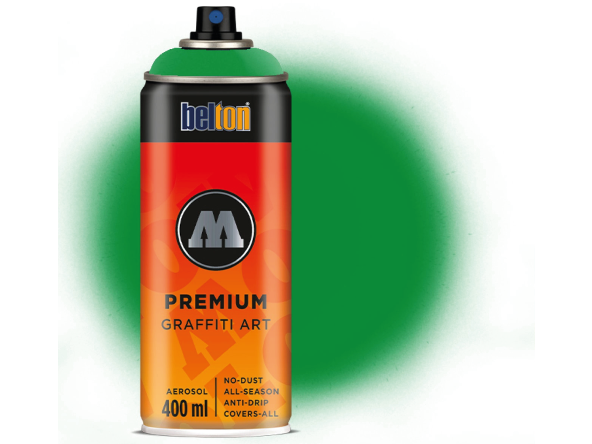 MOLOTOW BELTON PREMIUM 400ML 159 JUICE GREEN 1