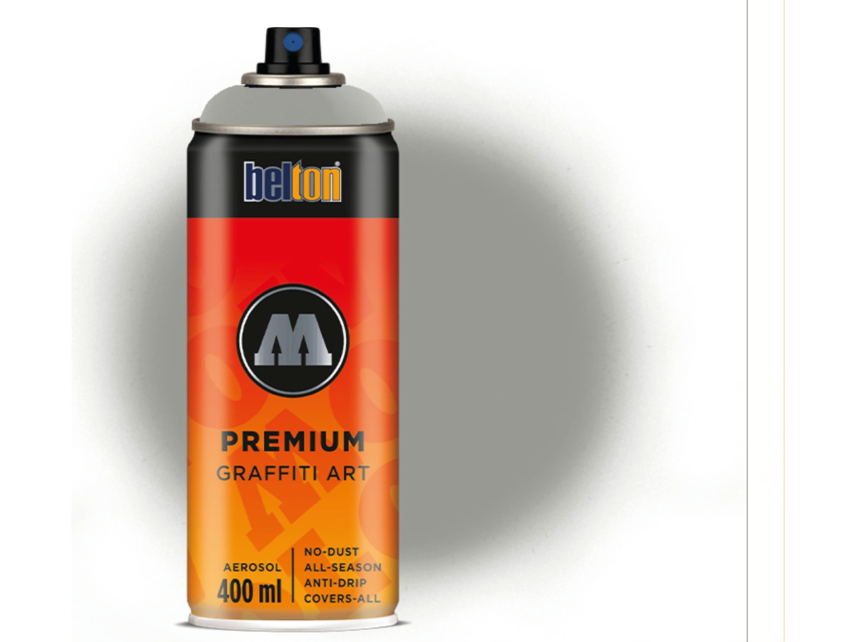 MOLOTOW BELTON PREMIUM 400ML 217 CAPARSO MIDDLE GREY NEUTRAL 1