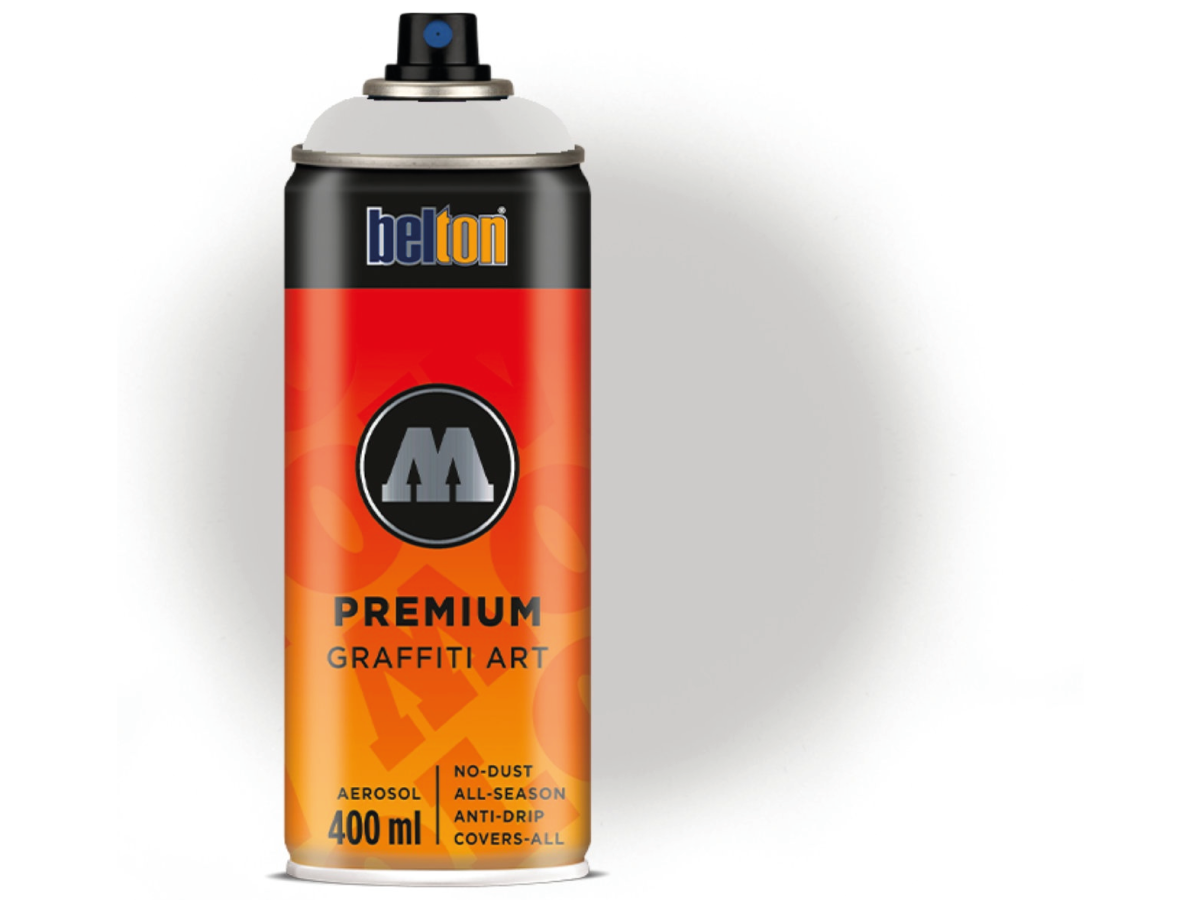 MOLOTOW BELTON PREMIUM 400ML 229 PEBBLE GREY 1
