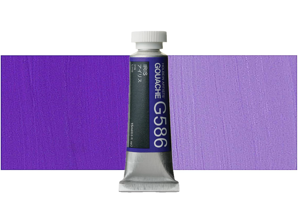 HOLBEIN ARTISTS' GOUACHE 15ML IRIS G586 1