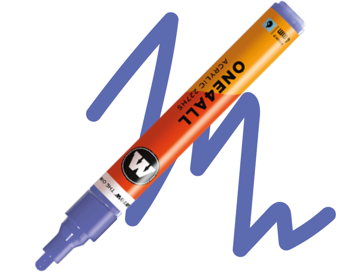MOLOTOW ONE4ALL MARKER 227HS 247 4MM MARKER VIOLA 1