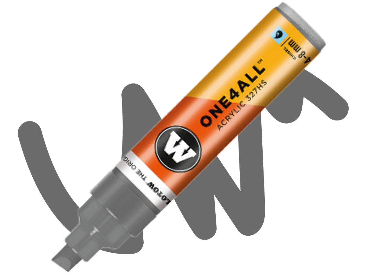 MOLOTOW ONE4ALL MARKER 327HS 238 4-8MM GREY BLUE DARK 1