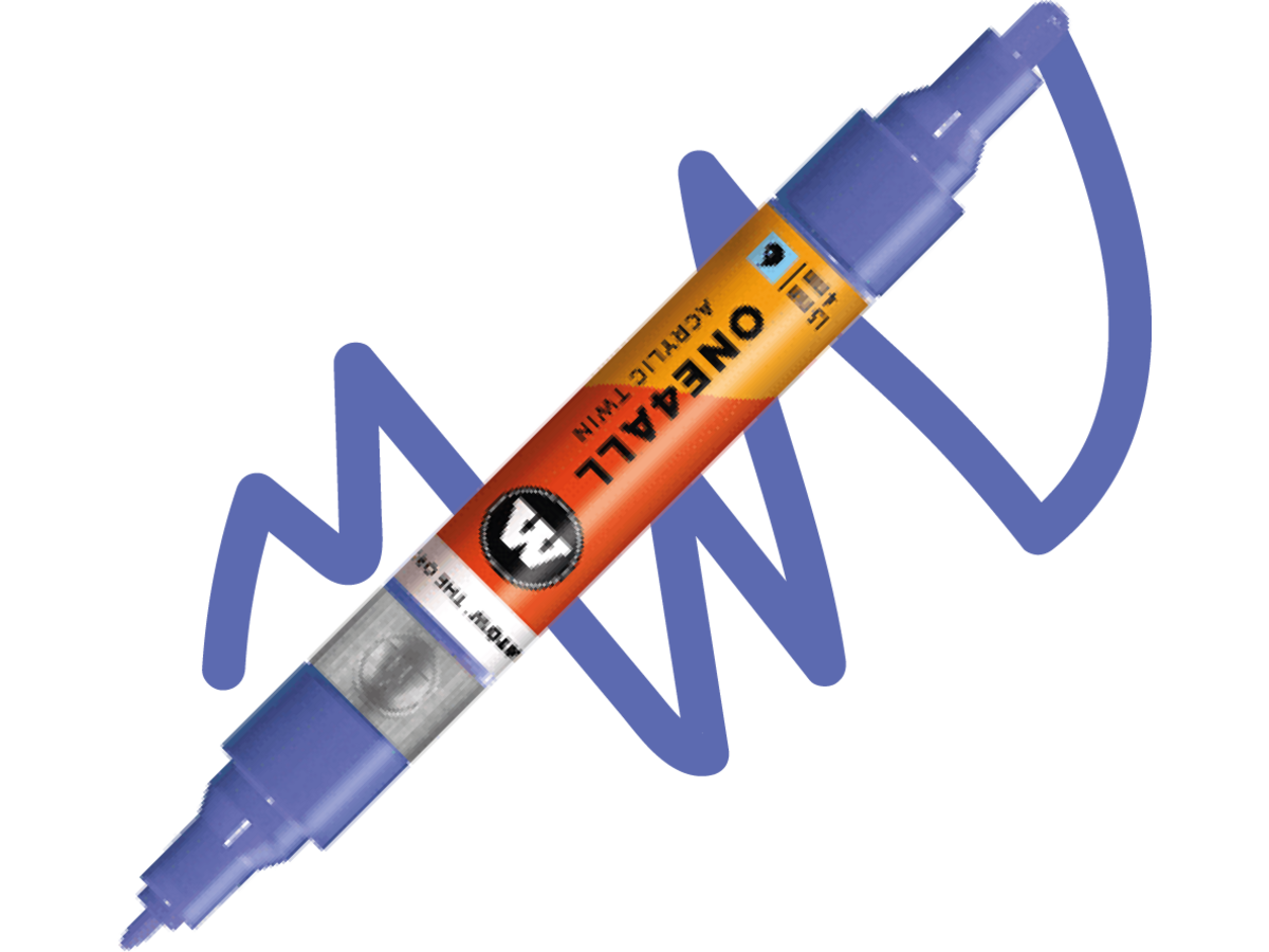 MOLOTOW ONE4ALL TWIN MARKER 247 1,5-4MM VIOLA 1