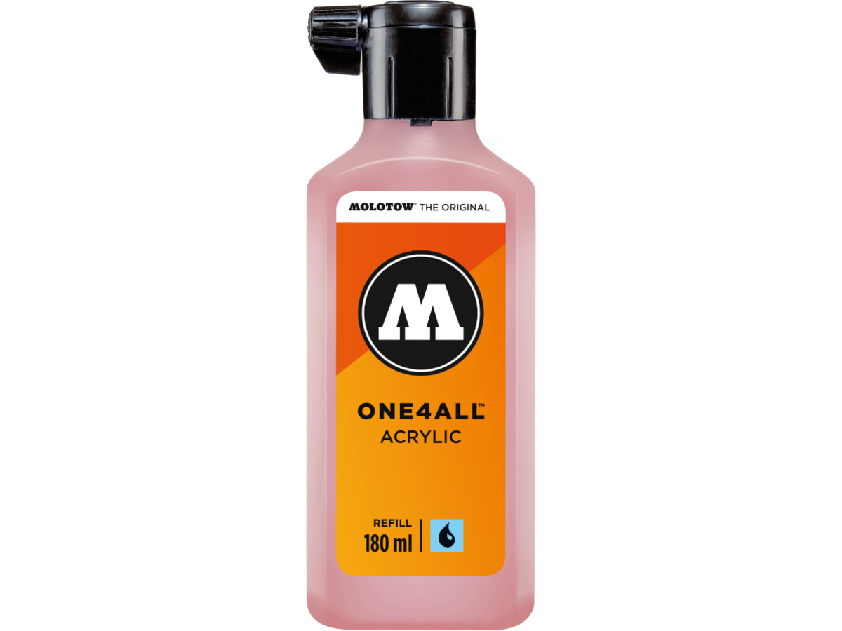 MOLOTOW ONE4ALL REFILL 180ML 207 POWDER PASTEL 1