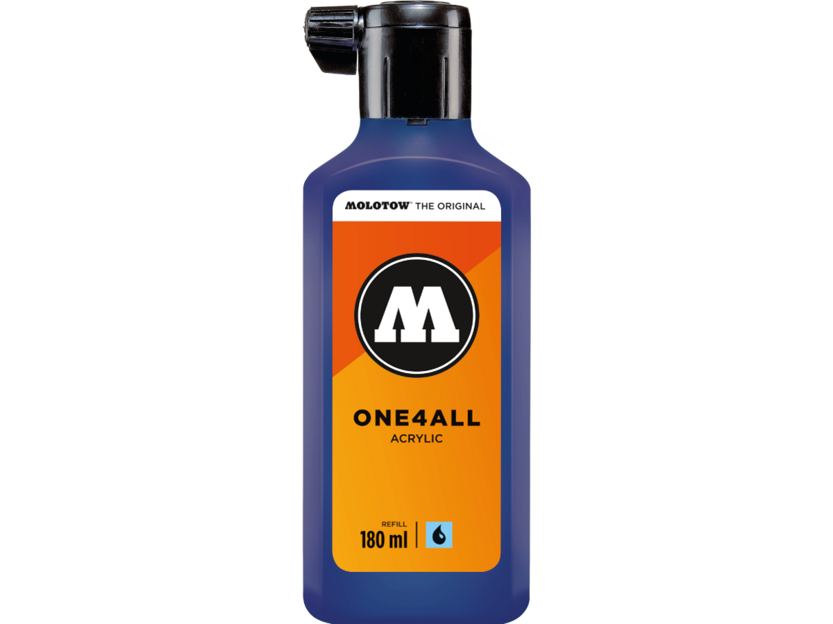 MOLOTOW ONE4ALL REFILL 180ML 248 NIGHT BLUE 1