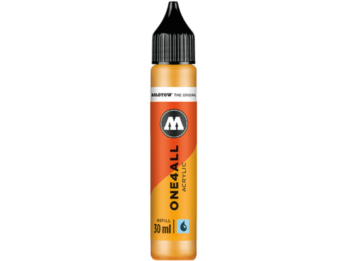 MOLOTOW ONE4ALL REFILL 30ML 258 MUSTARD YELLOW 1