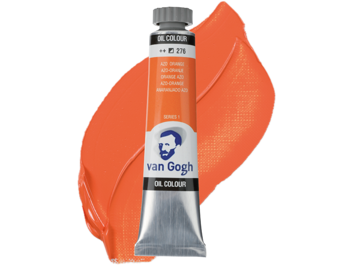 TALENS VAN GOGH ÖLFARBE 20ML S1 AZO ORANGE 276 1