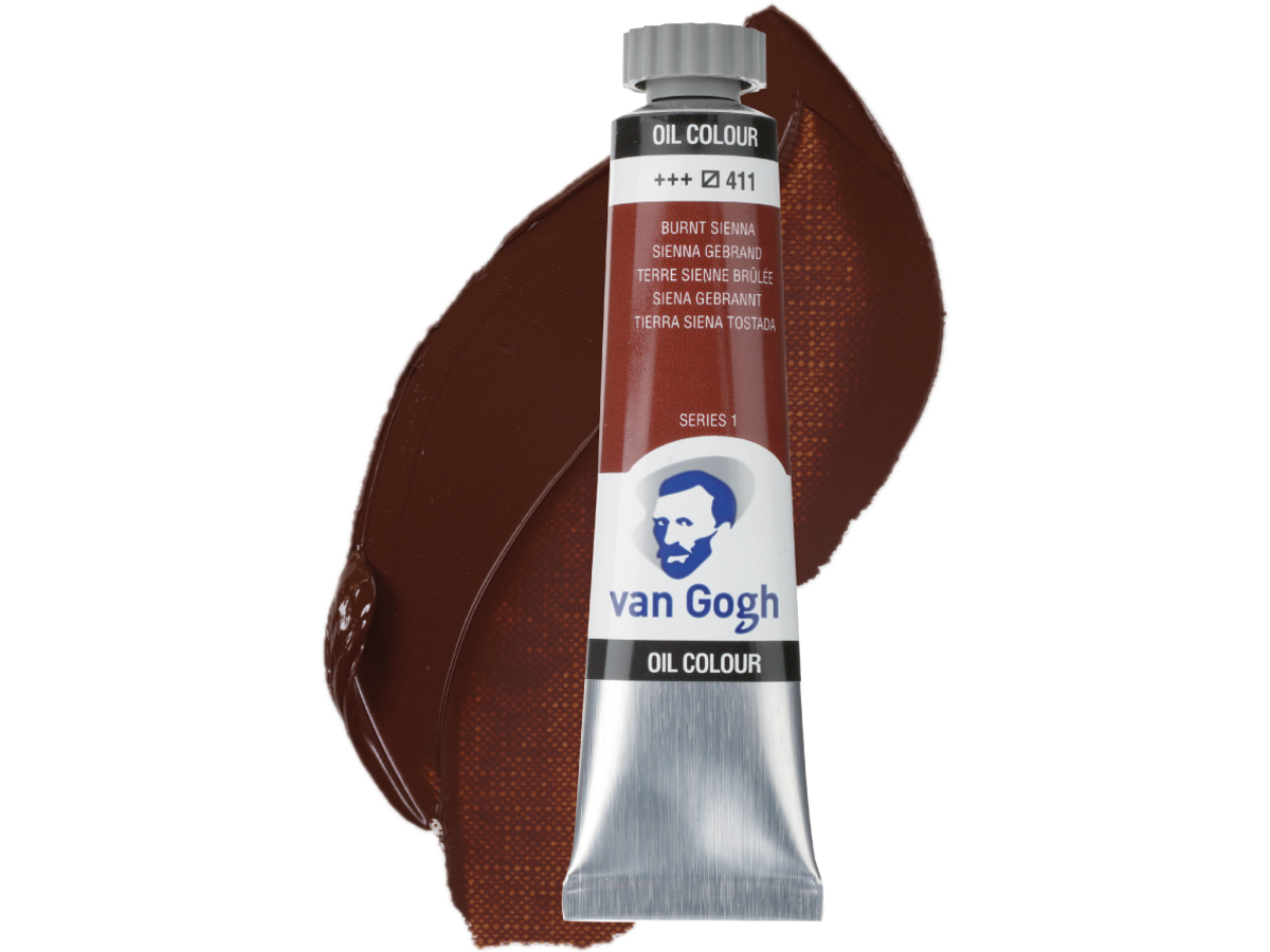 TALENS VAN GOGH ÖLFARBE 20ML S1 SIENA GEBRANNT 411 1