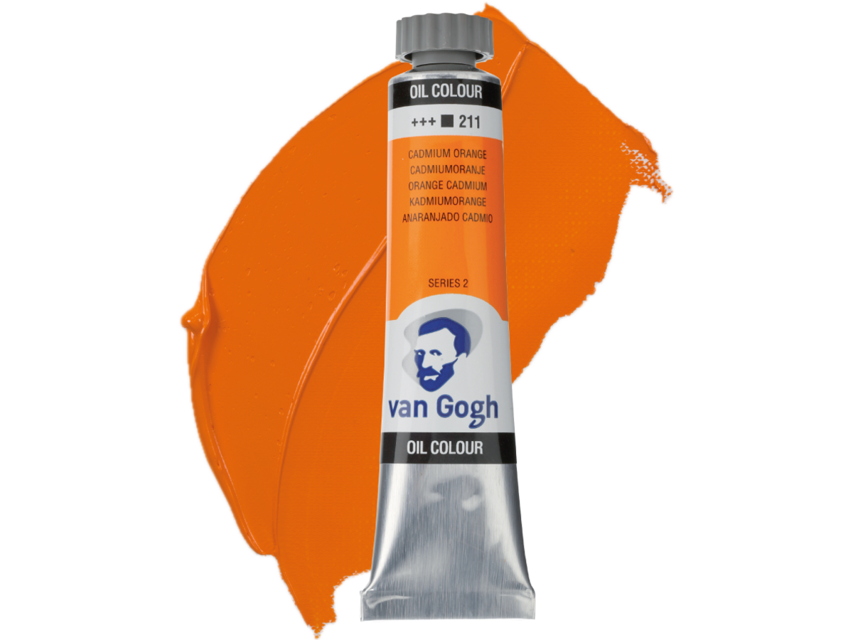 TALENS VAN GOGH ÖLFARBE 20ML S2 KADMIUMORANGE 211 1