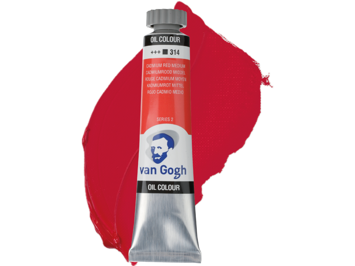 TALENS VAN GOGH ÖLFARBE 20ML S2 KADMIUMROT MITTEL 314 1