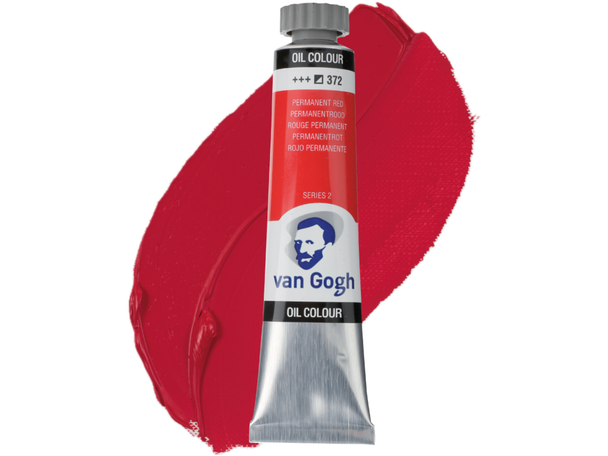 TALENS VAN GOGH ÖLFARBE 20ML S2 PERMANENTROT 372 1