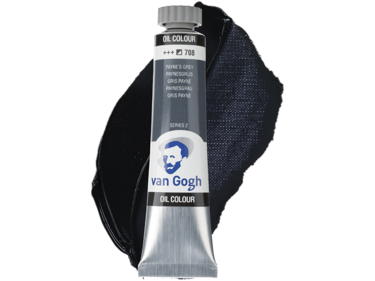 TALENS VAN GOGH ÖLFARBE 20ML S2 PAYNES GRAU 708 1