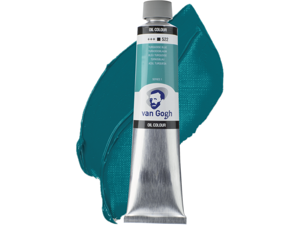 TALENS VAN GOGH ÖLFARBE 200ML TÜRKISBLAU 522 1