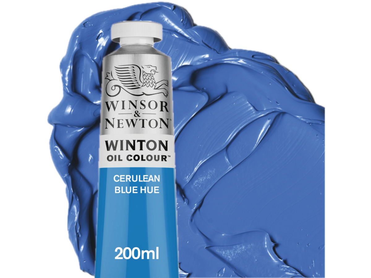WINSOR & NEWTON WINTON 200ML S1 138 CERULEAN BLUE HUE 1