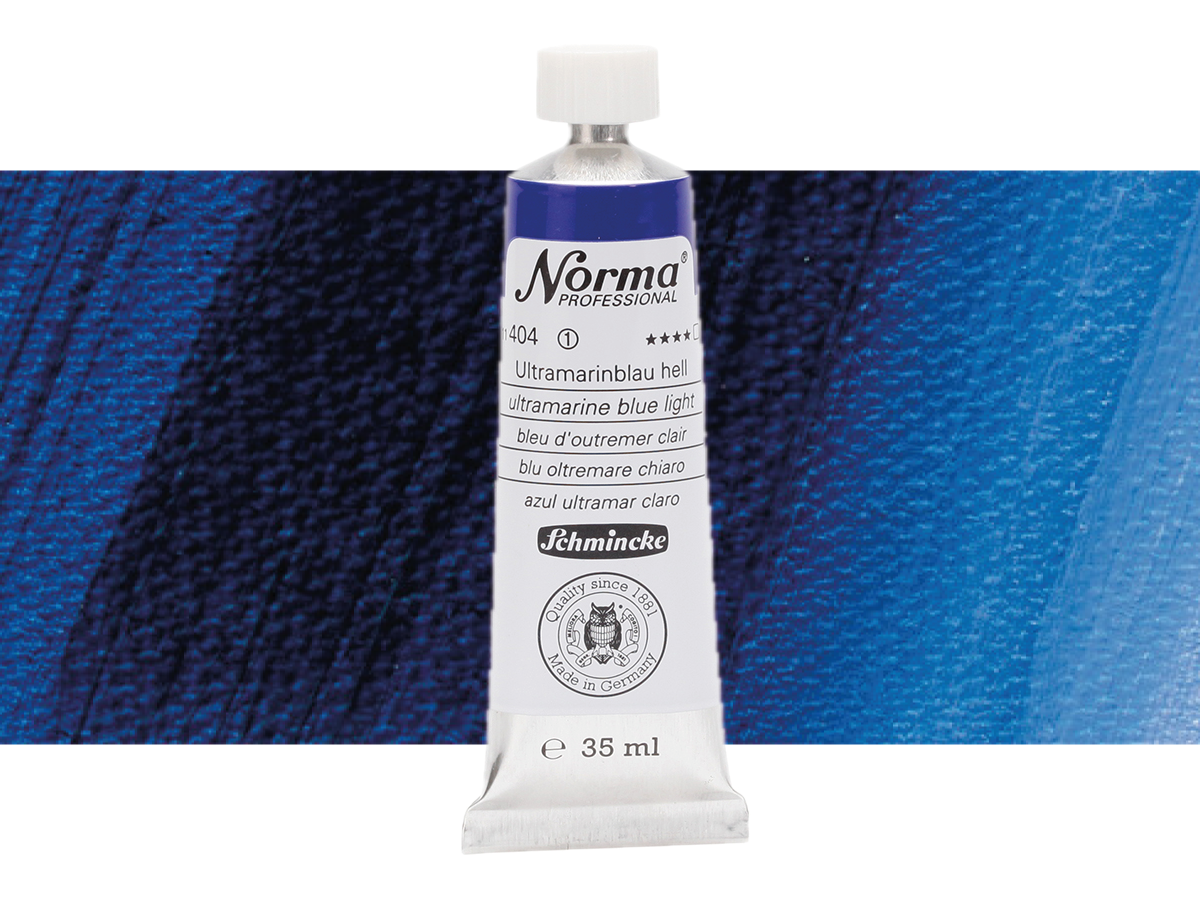 SCHMINCKE NORMA ÖLFARBE 35ML S1 404 ULTRAMARINBLAU HELL 1