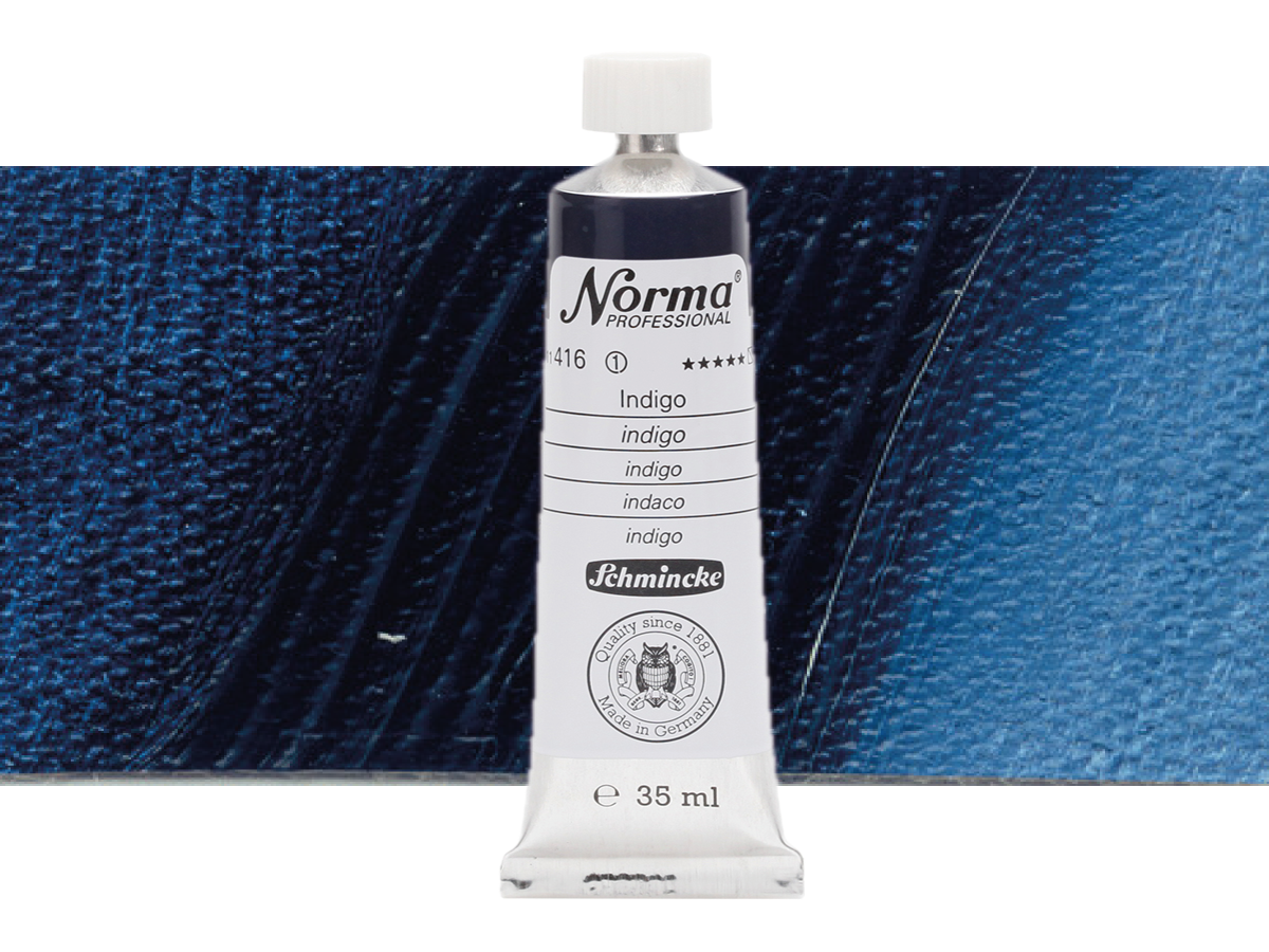 SCHMINCKE NORMA ÖLFARBE 35ML S1 416 INDIGO 1