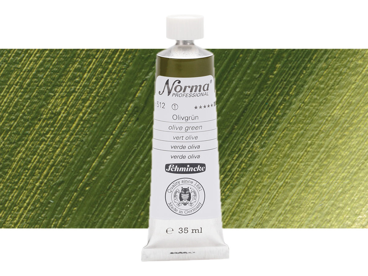 SCHMINCKE NORMA ÖLFARBE 35ML S1 512 OLIVGRÜN 1