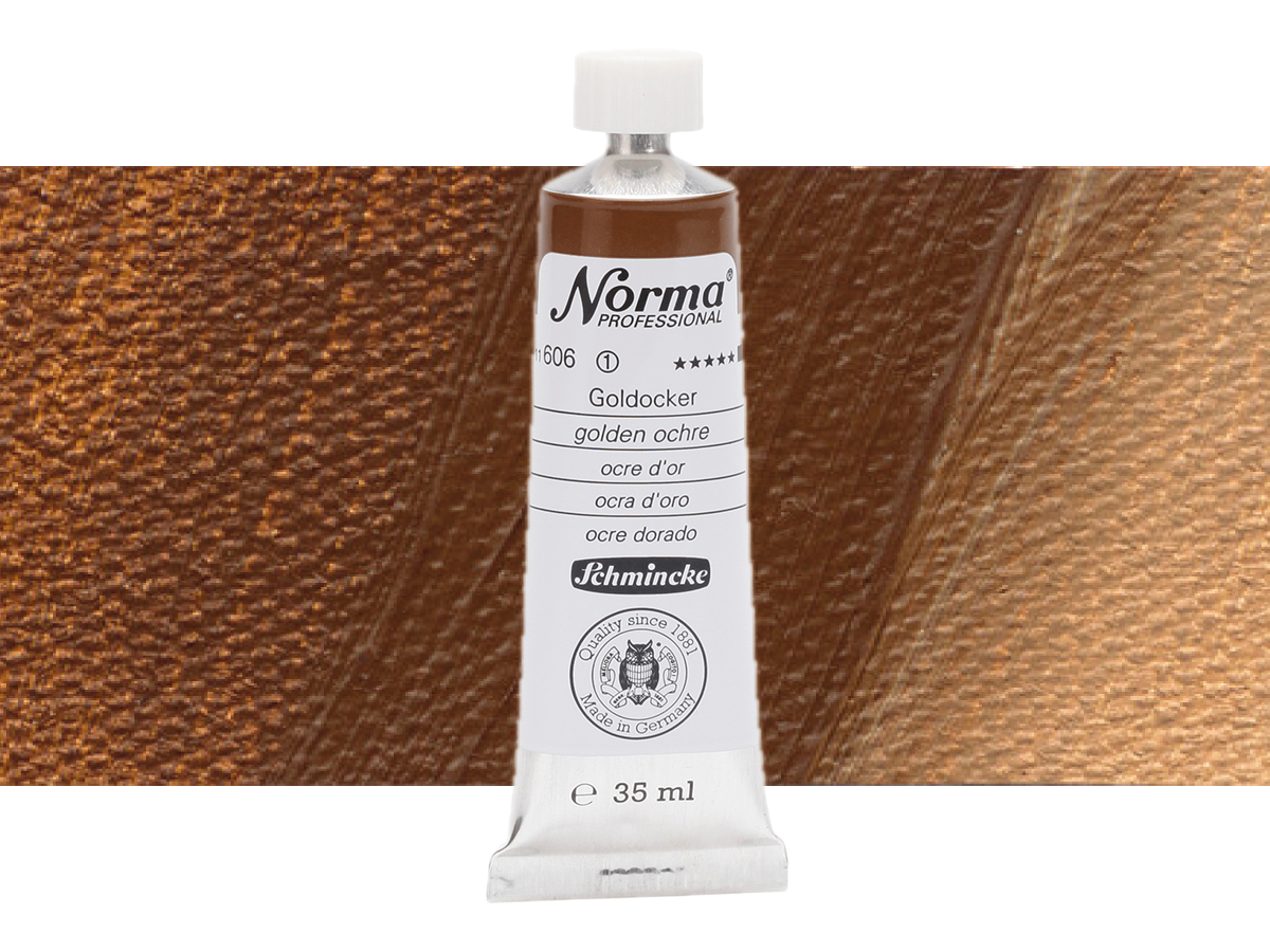 SCHMINCKE NORMA ÖLFARBE 35ML S1 606 GOLDOCKER 1