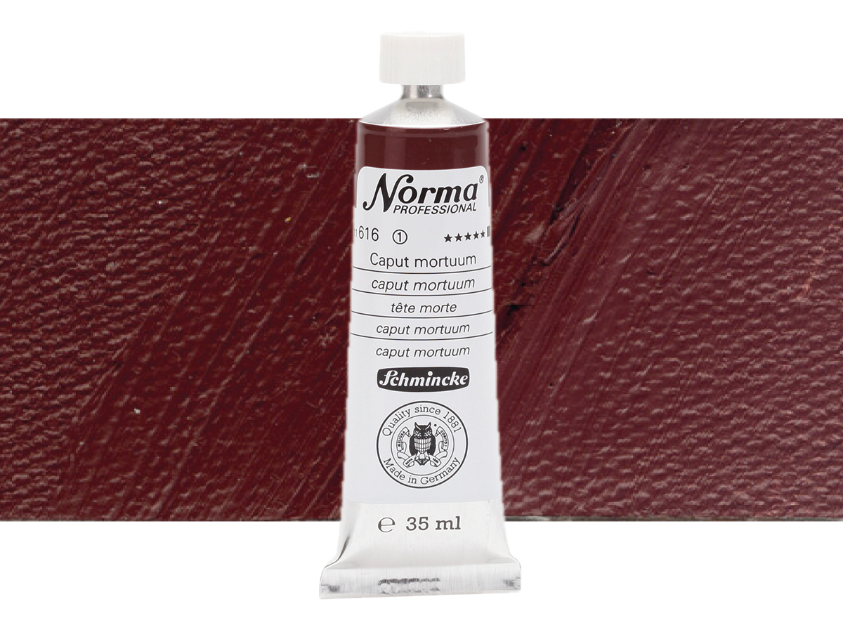 SCHMINCKE NORMA ÖLFARBE  35ML S1 616 CAPUT MORTUM 1
