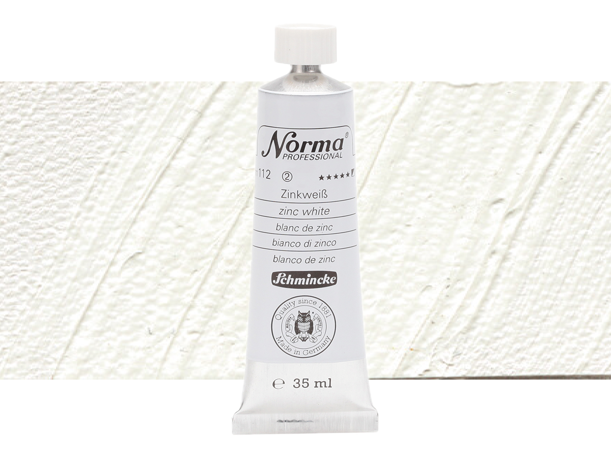 SCHMINCKE NORMA ÖLFARBE 35ML S2 112 ZINKWEIß 1