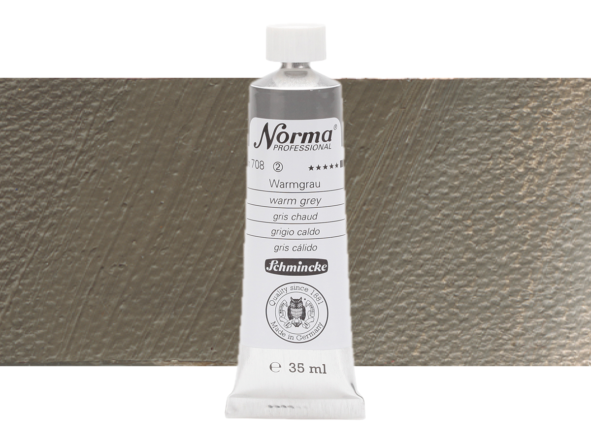 SCHMINCKE NORMA ÖLFARBE 35ML S2 708 WARMGRAU 1