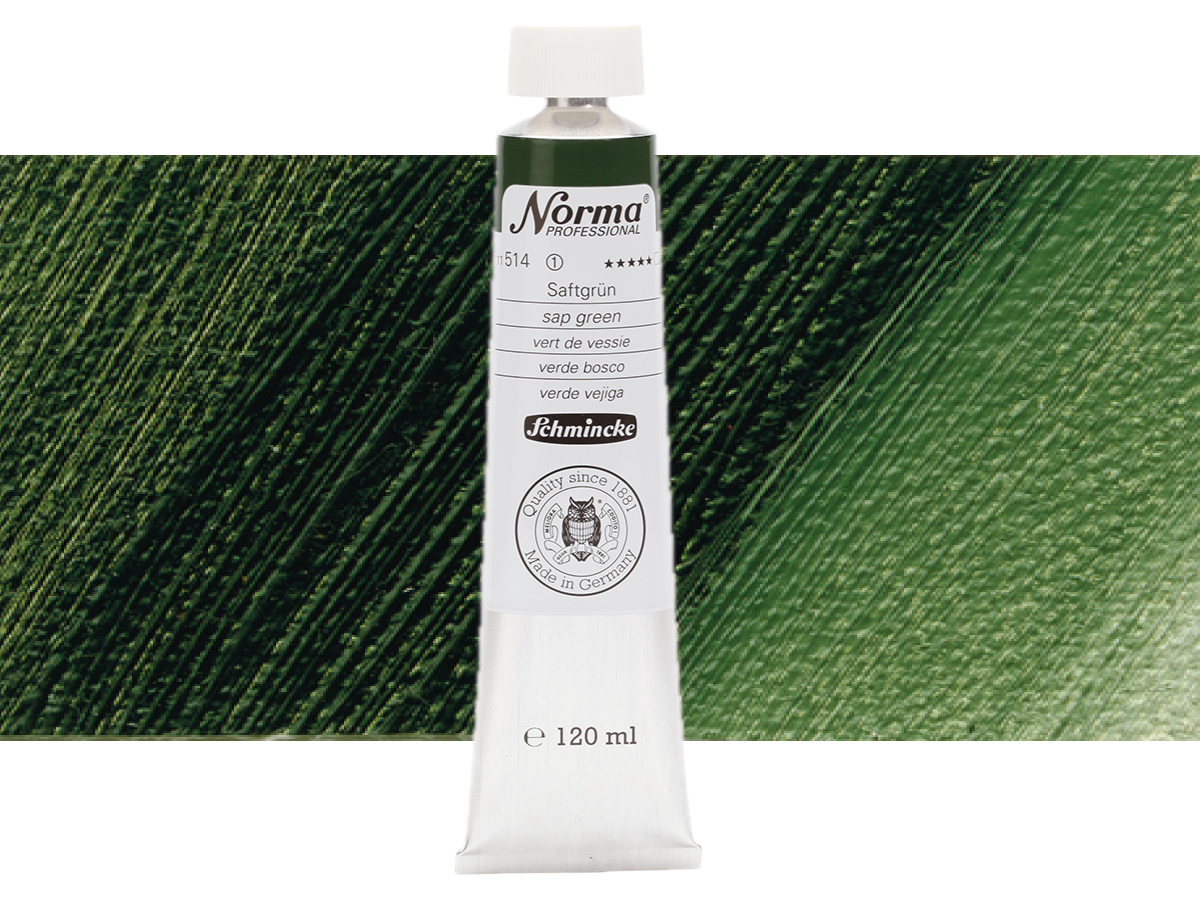 SCHMINCKE NORMA ÖLFARBE 514 120ML SAFTGRÜN 1