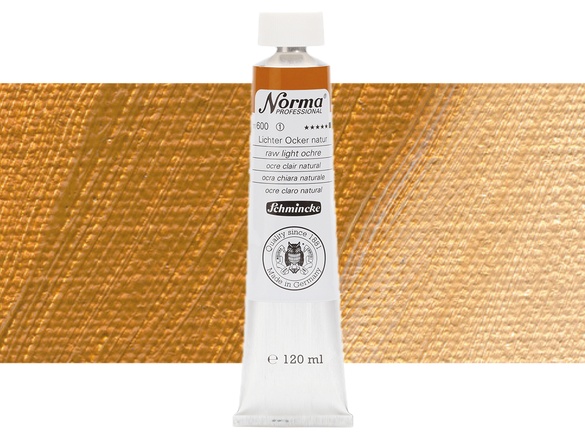 SCHMINCKE NORMA ÖLFARBE 120ML S1 600 LICHTER OCKER NATUR 1