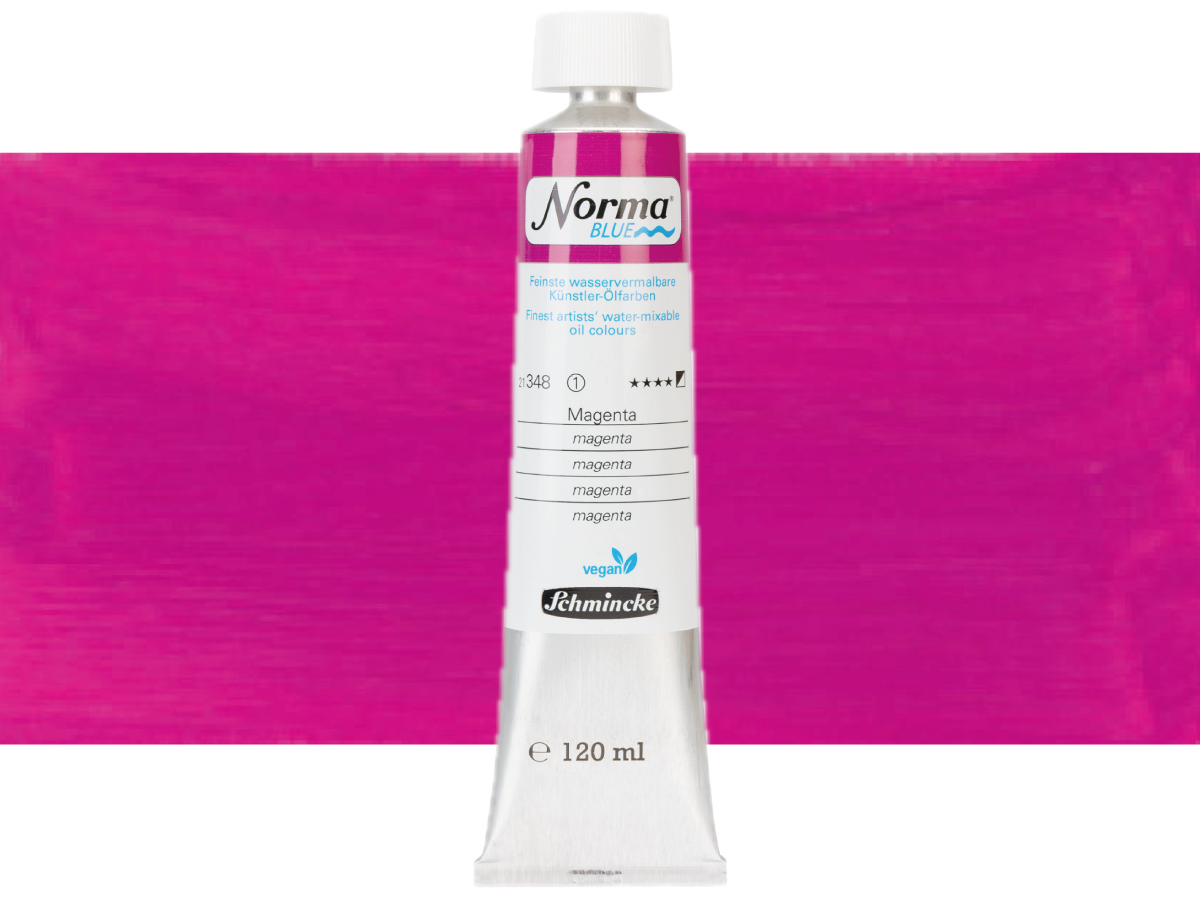SCHMINCKE NORMA BLUE 120ML S1 348 MAGENTA 1