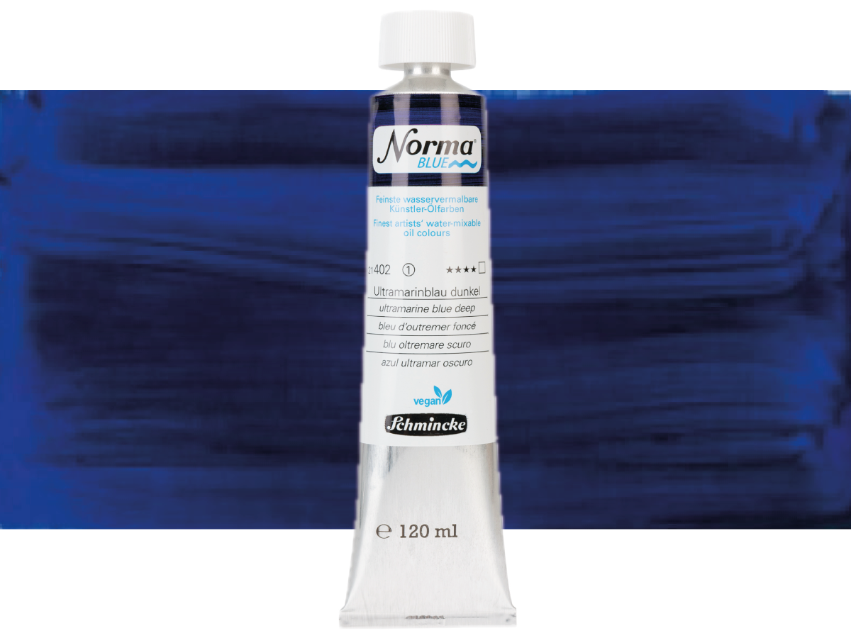 SCHMINCKE NORMA BLUE 120ML S1 402 ULTRAMARINE BLUE DEEP 1