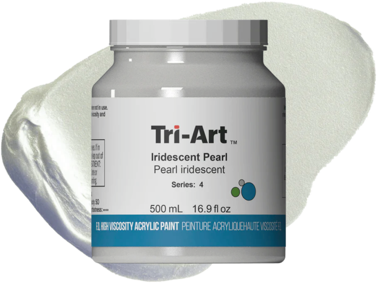 TRI-ART ACRYLFARBE 500ML S4 IRIDESCENT PEARL 410 1