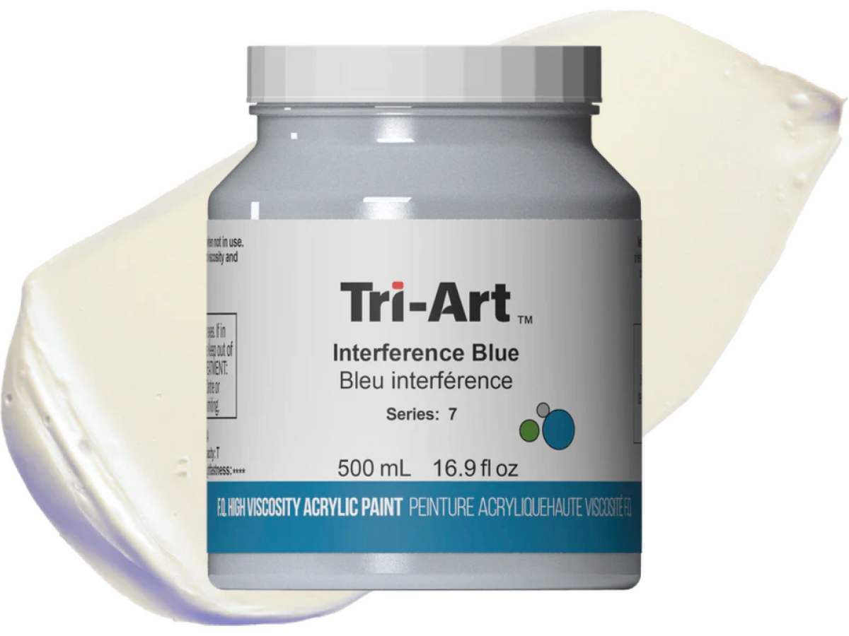 TRI-ART ACRYLFARBE 500ML S7 INTERFERENZ BLAU 1