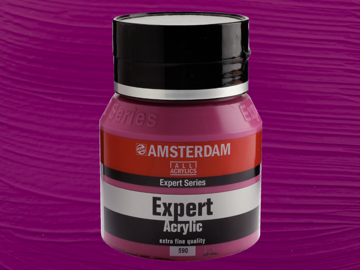 AMSTERDAM EXPERT 400ML 590 SERIE 3 PERMANENT ROTVIOLETT DECKEND 1