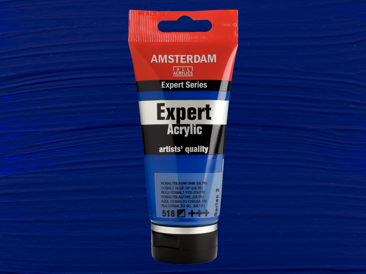 AMSTERDAM EXPERT 75ML 518 SERIE 2 KOBALTBLAU DUNKEL (ULTRAMARINE) 1