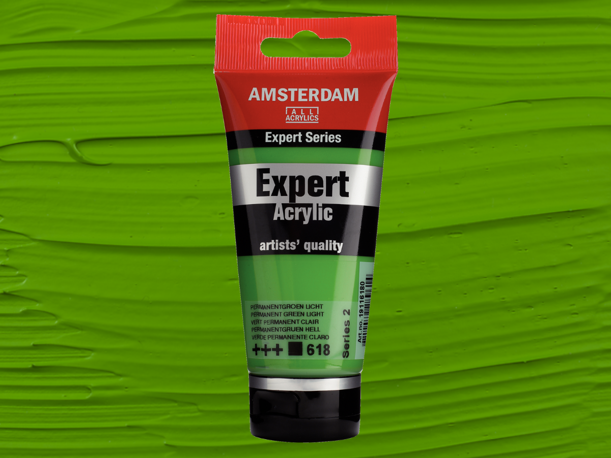 AMSTERDAM EXPERT 75ML 618 SERIE 2 PERMANENT GRÜN HELL 1