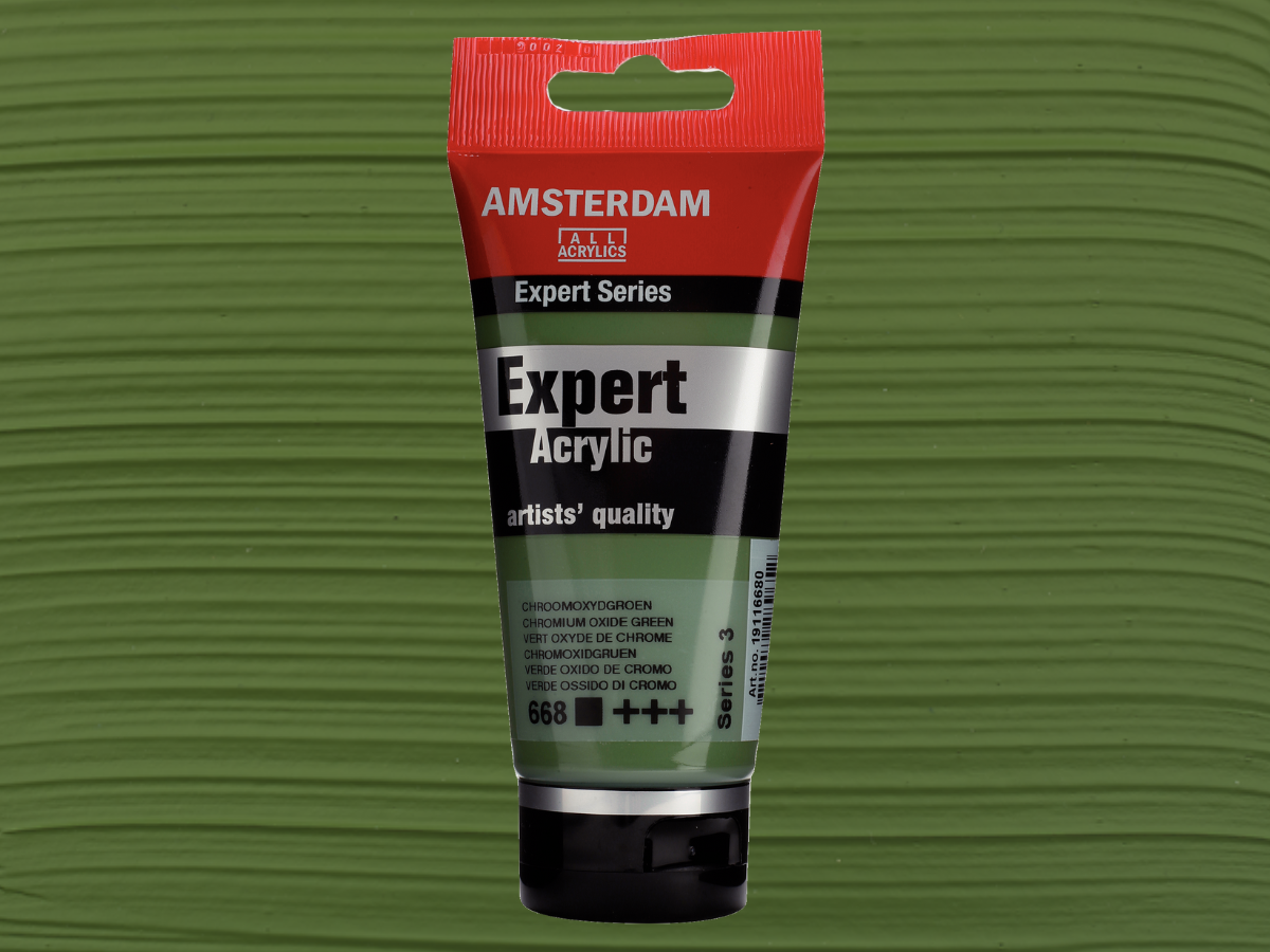 AMSTERDAM EXPERT 75ML 668 SERIE 3 CHROMOXIDGRÜN 1