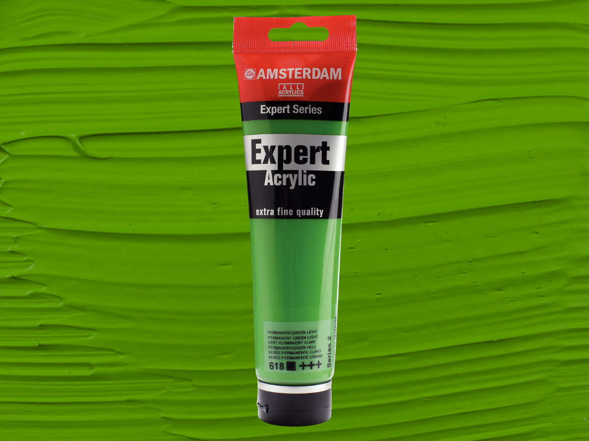 AMSTERDAM EXPERT 150ML 618 SERIE 2 PERMANENT GRÜN HELL 1