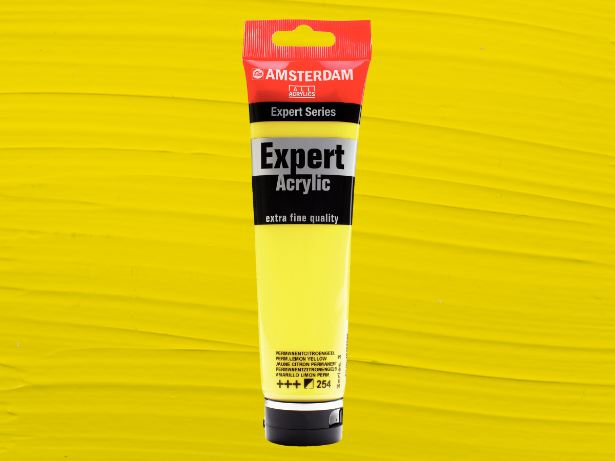 AMSTERDAM EXPERT 150ML 254 SERIE 3 PERMANENT ZITRONENGELB 1