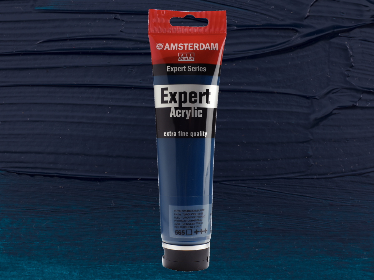 AMSTERDAM EXPERT 150ML 565 SERIE 3 PHTHALOTÜRKISBLAU 1