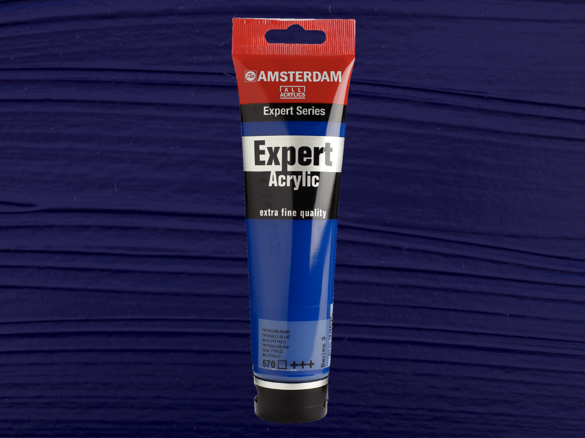 AMSTERDAM EXPERT 150ML 570 SERIE 3 PHTHALOBLAU 1