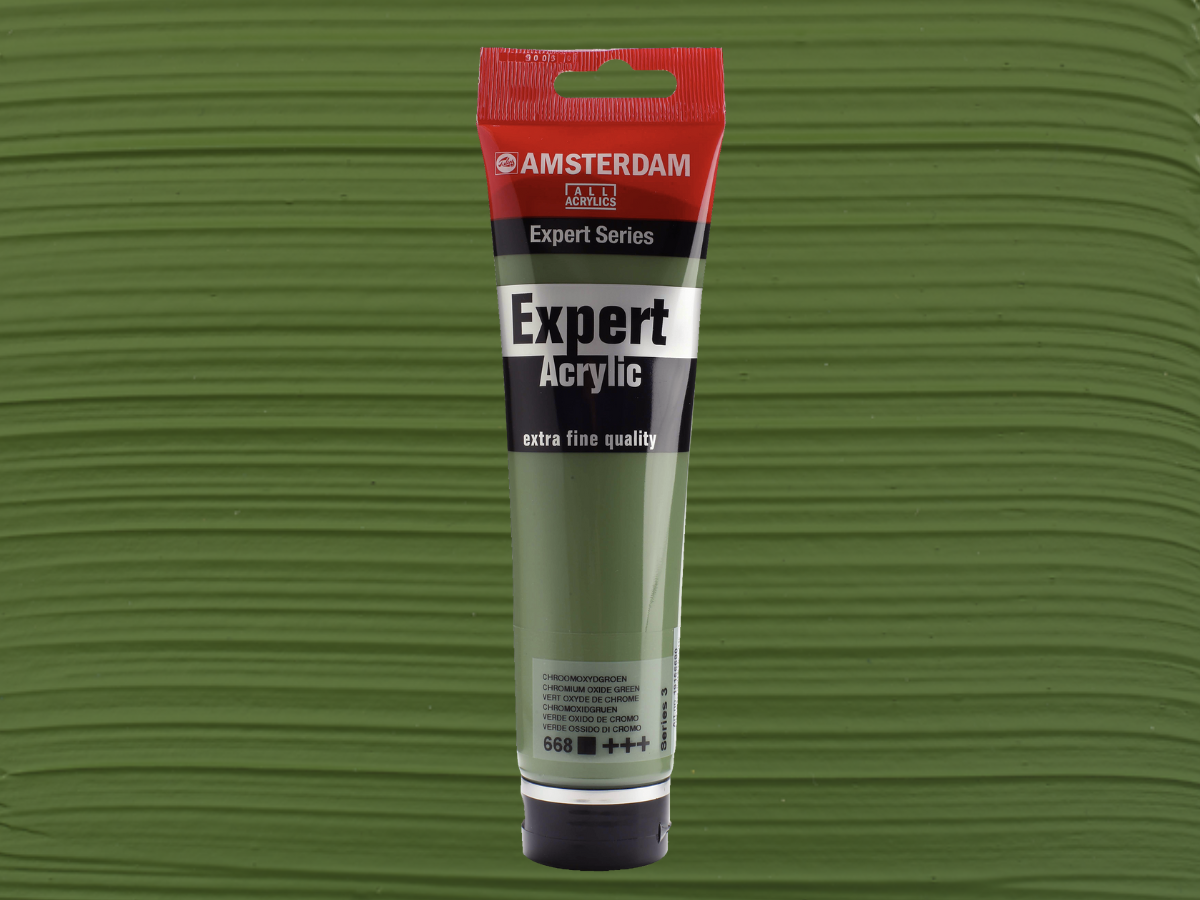 AMSTERDAM EXPERT 150ML 668 SERIE 3 CHROMOXIDGRÜN 1